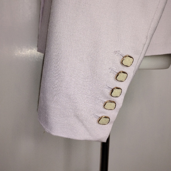 RETRO LIGHTWEIGHT DOUBLE BREASTED JACKET - Picture 11 of 11